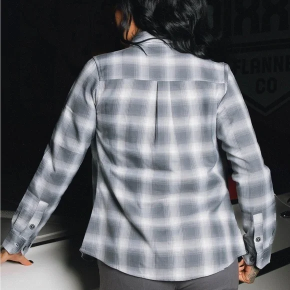 DIXXON MLM Social Distortion Collaboration Flannel Button Down Shirt NWOT SM - Picture 15 of 16